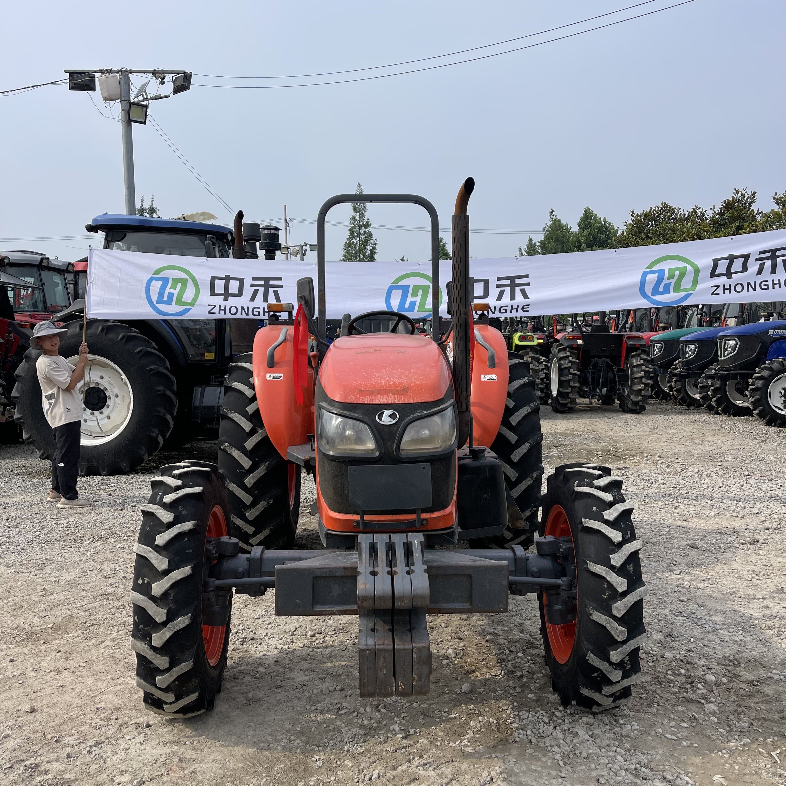 Original Quality Kubota Tractor Kubota 50hp 60hp 70hp 80hp 90hp 4x4 Wheel Tractor