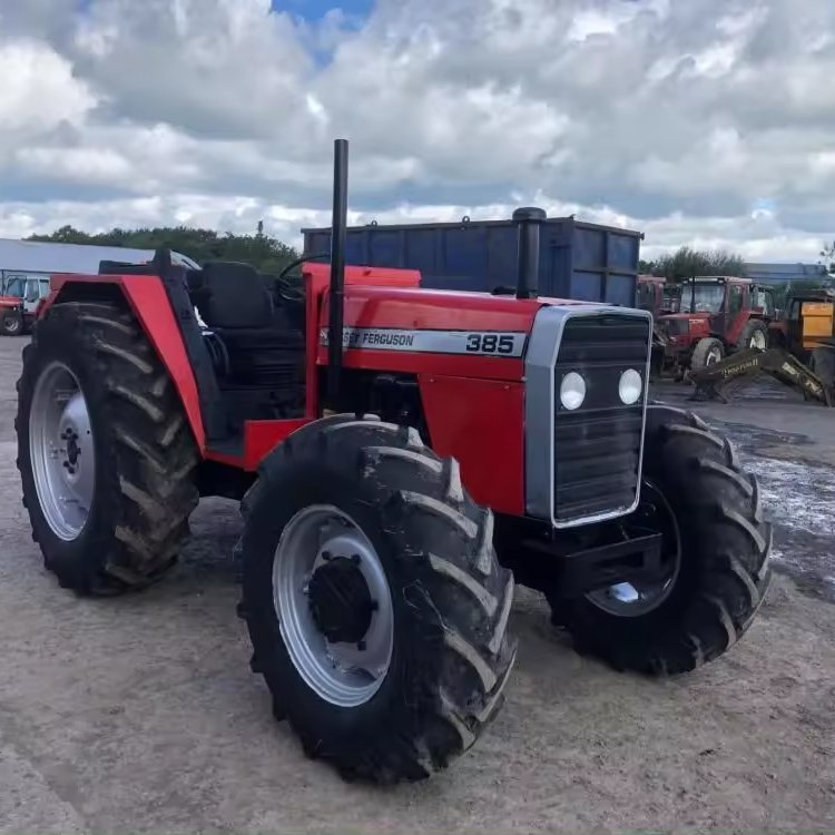 Used Cheap Massey Ferguson Tractors 385,390,290,291,165,135 Agriculture Machine Farm Tractor Rated Power (Hp) 100Hp