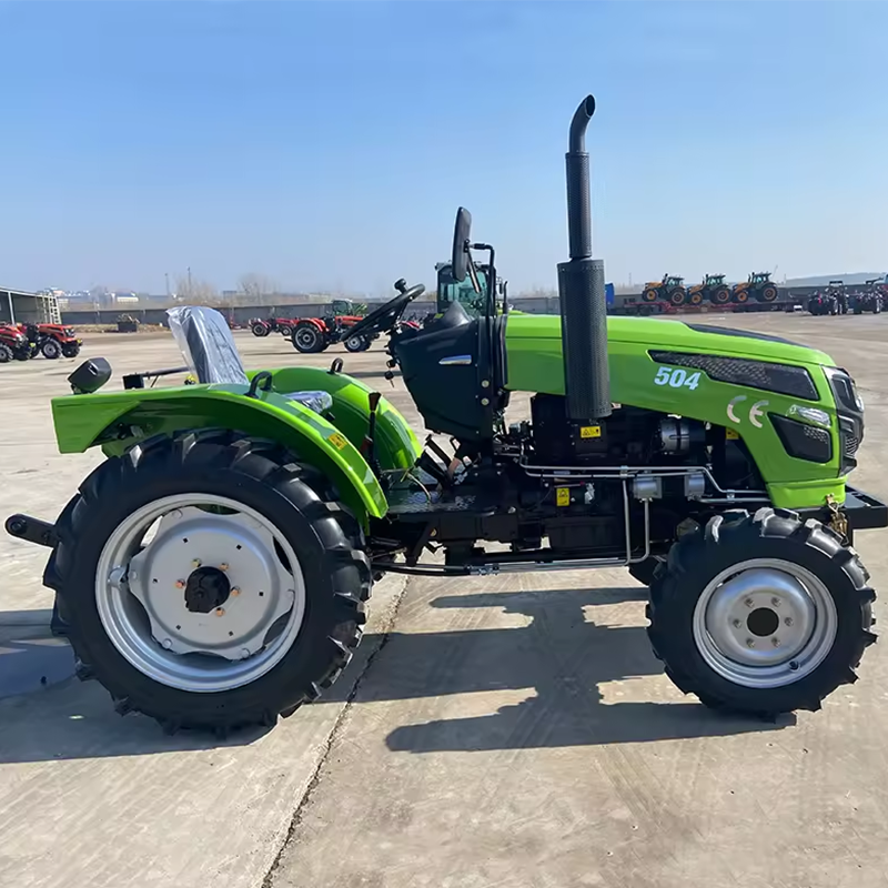 Tractors for Agriculture Equipment Traktor 4x4 Mini Farm 4wd Compact Tractor 50hp Diesel Engine