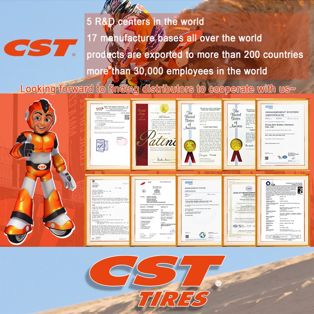 CST Tires Wholesale M9227 23X8.5-12 23X8.50-12 6PR TL Tubeless Tyre Tractor Tires