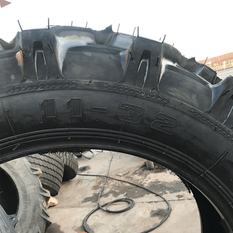 Herrable High Flower Paddy Field Pattern Agricultural Tire New 11-32 11.2-24 Tractor Tire Bias Design with Inner Tube