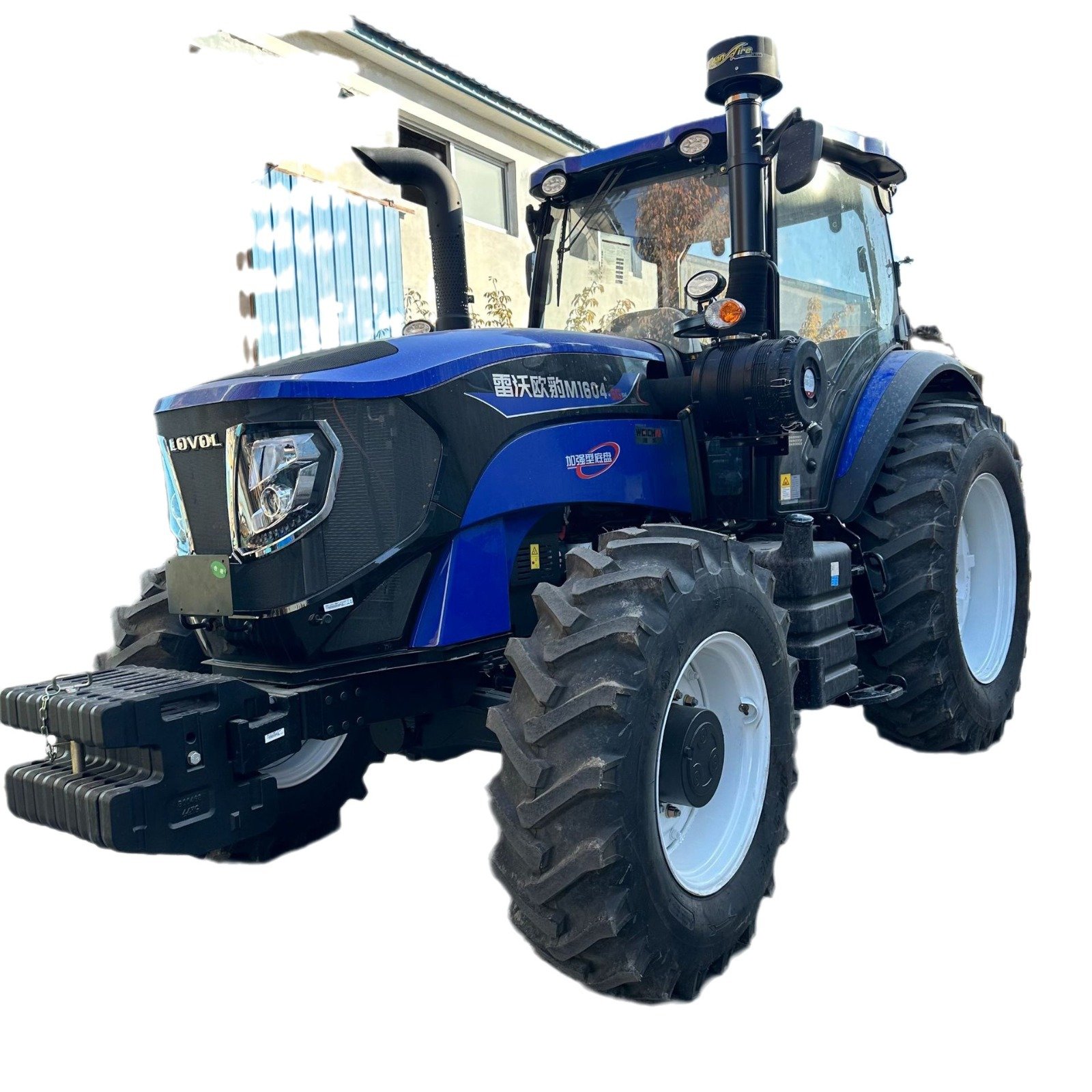 Wheel tractor m1604 160hp 4x4wd small compact agricultural machinery equipment