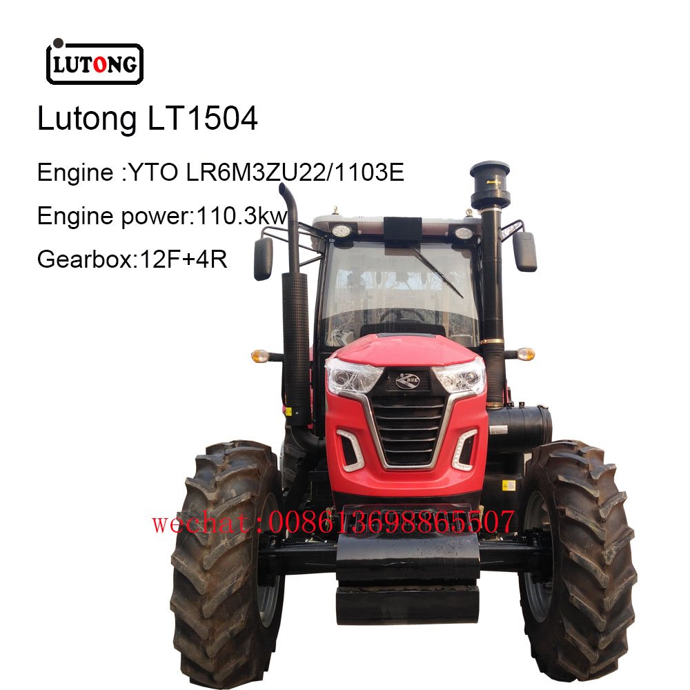 Lutong LTX2004 200HP 4WD Wheel Tractor Good Price Agricultural Tractor with Engine and Gearbox Available New or Used