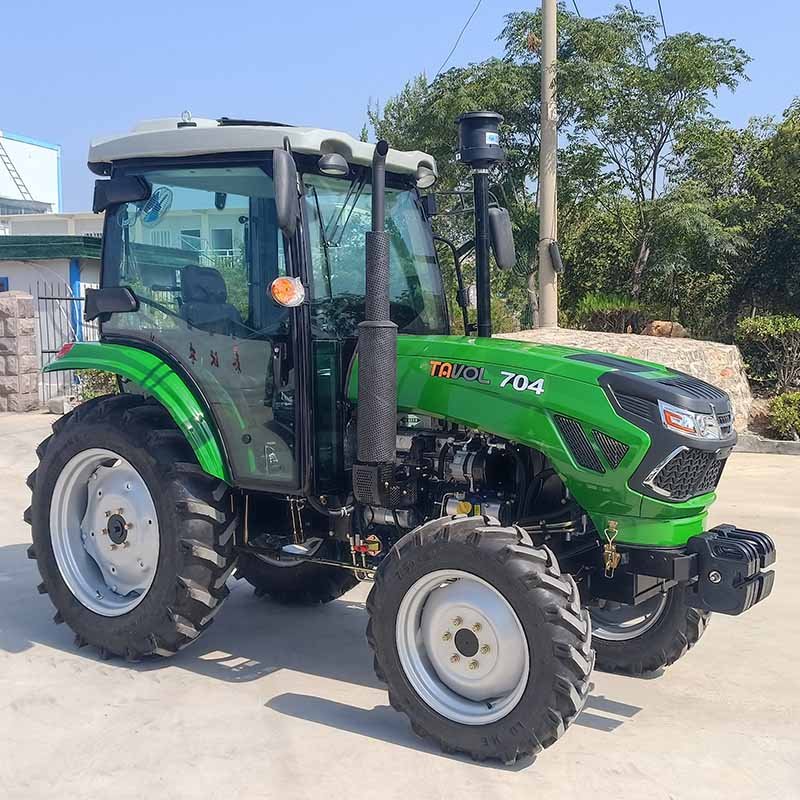 Tavol 704 70 HP Wider Tire Tractor With 70HP Engine Farm Tractors Wheel Tractors For Sale