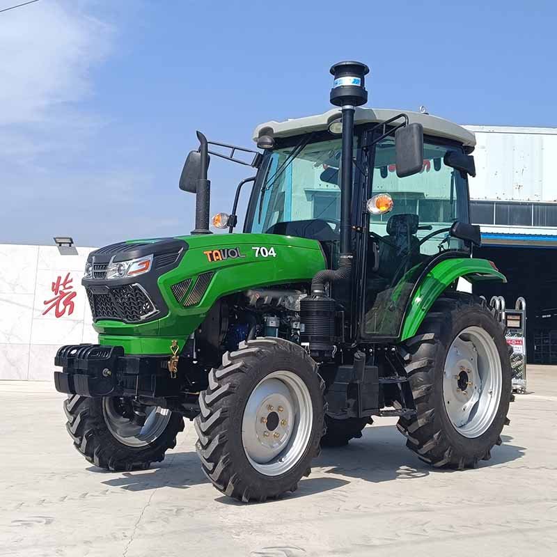 Tavol 704 70 HP Wider Tire Tractor With 70HP Engine Farm Tractors Wheel Tractors For Sale
