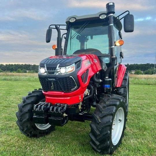 Tavol 704 70 HP Wider Tire Tractor With 70HP Engine Farm Tractors Wheel Tractors For Sale
