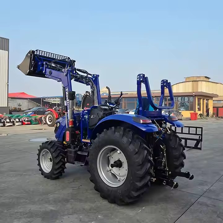 4wd 50hp 55hp 60hp Energy-saving Agricultural Machinery Farm Tractor Trailer Rotary Cultivator Planter Tractors