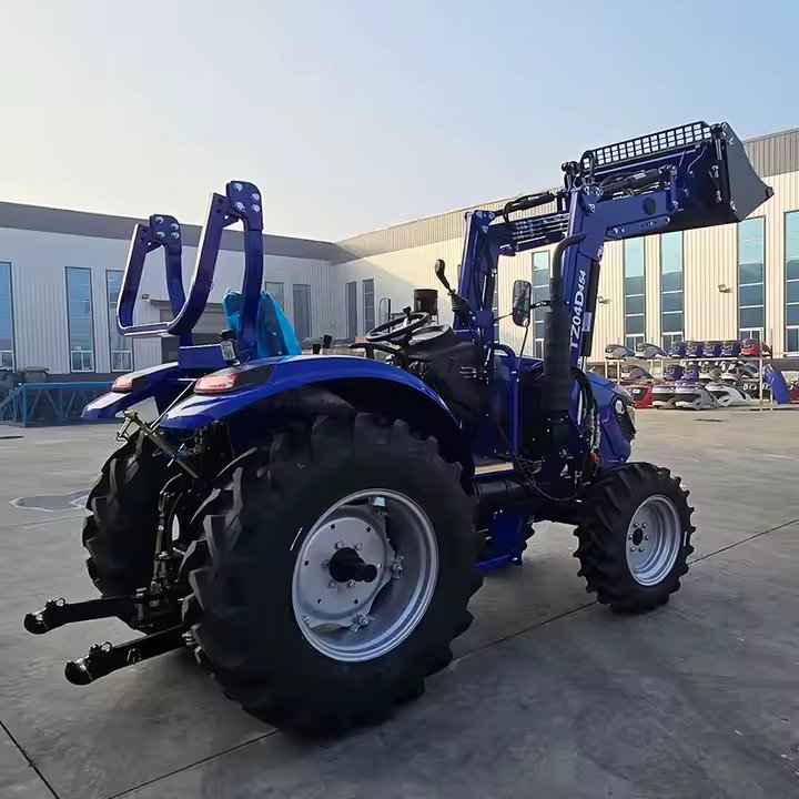 4wd 50hp 55hp 60hp Energy-saving Agricultural Machinery Farm Tractor Trailer Rotary Cultivator Planter Tractors