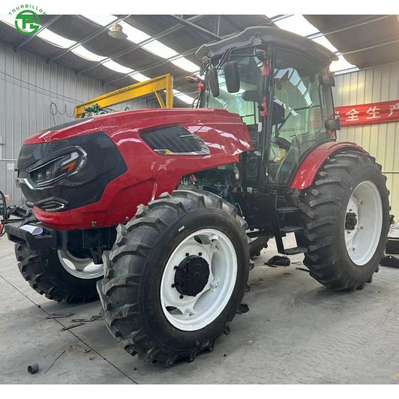160hp diesel Engine Farm Tractor 4 Wheels Drive Tractor 4wd Agricultural Tractors with Farm Tires Paddy Tires