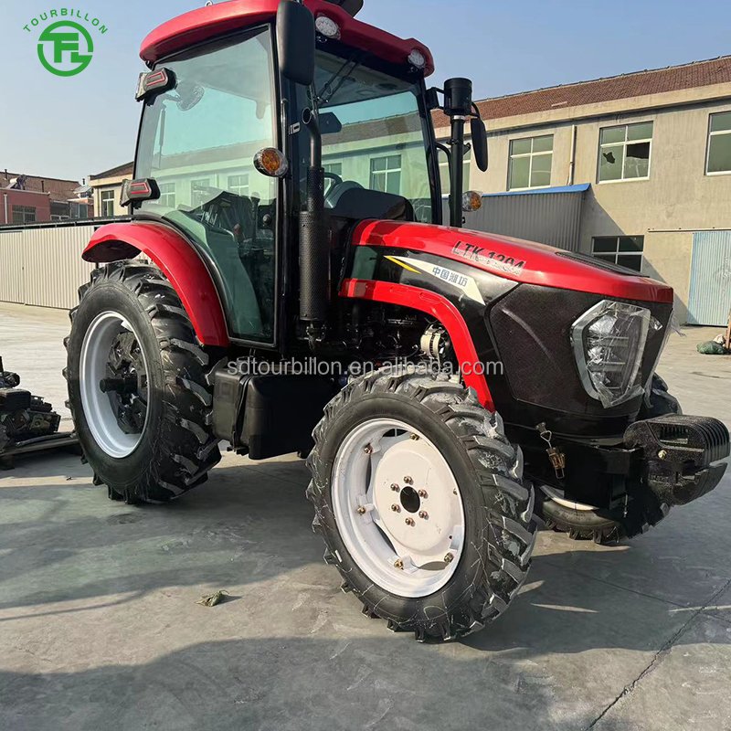 160hp diesel Engine Farm Tractor 4 Wheels Drive Tractor 4wd Agricultural Tractors with Farm Tires Paddy Tires