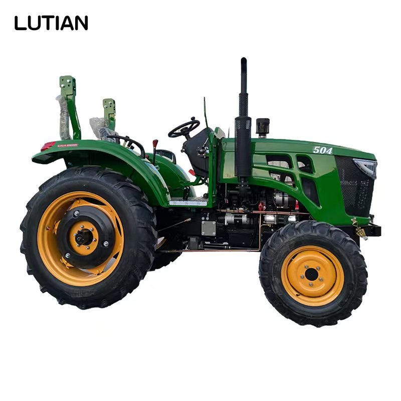 LUTIAN 50hp 60hp 70hp Farming Equipment Agricultural Cultivator Machine Wheel Tractor