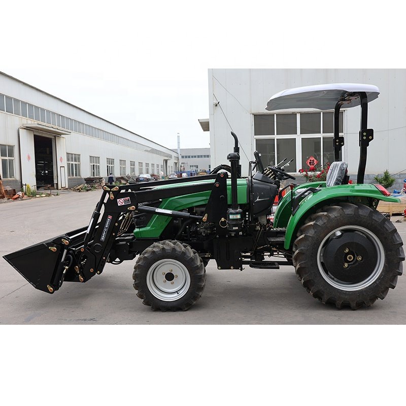 50hp Diesel Tractor for Home Use 4WD 4x4 Agriculture Farm Machinery Cheap Small Garden Tractor With Tractor Farming
