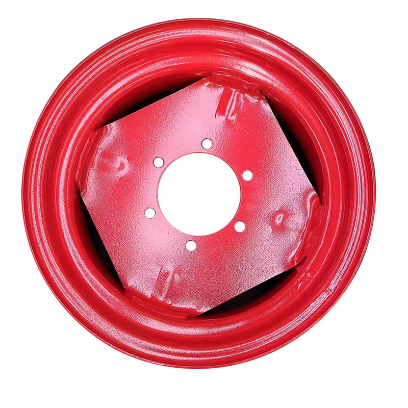 Agricultural Trailer Tractor Steel Wheel Rims 4.5x16 5 .5*16 for 6.50-16 7.50-16 Made in China