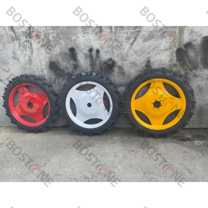 Paddy Tire 5.00-32-36-38-42 6.00-29 6.50-32 Agricultural Sprayer Rice Transplanter Pneumatic Tire Equipped With Steel Ring