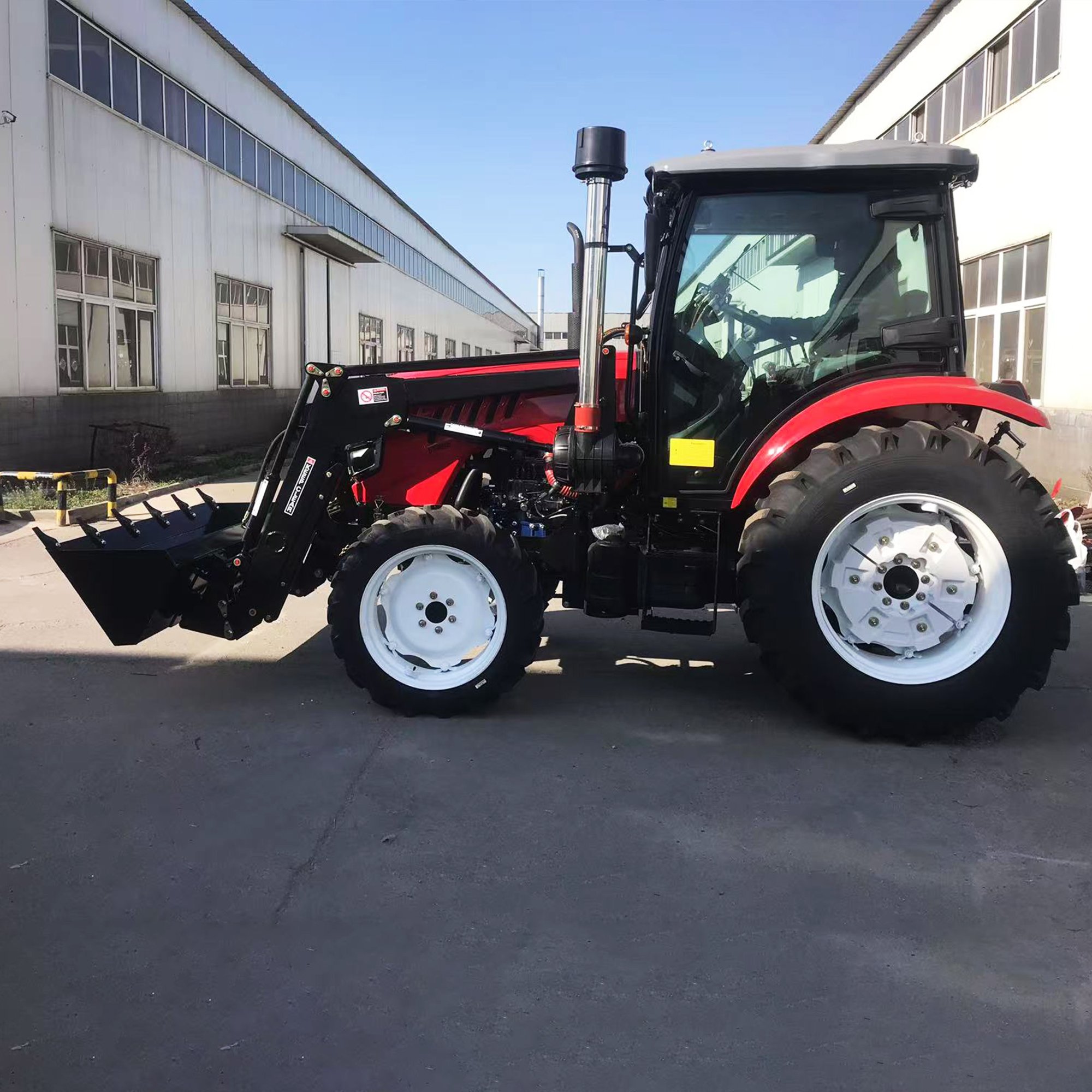 Factory Tractors 120HP Small Tractor 4WD Mini Orchard Four Wheel Farm Tractors