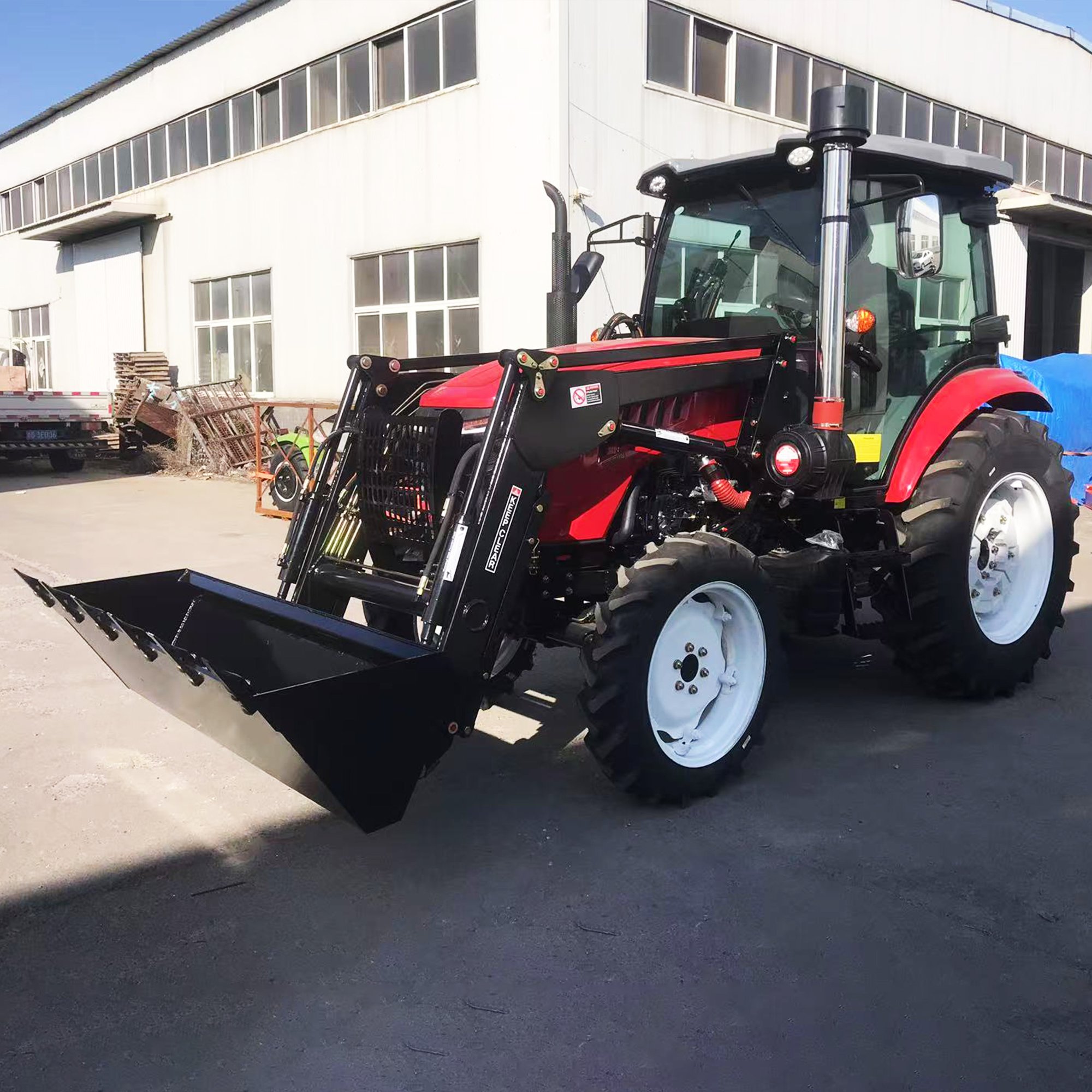 Factory Tractors 120HP Small Tractor 4WD Mini Orchard Four Wheel Farm Tractors