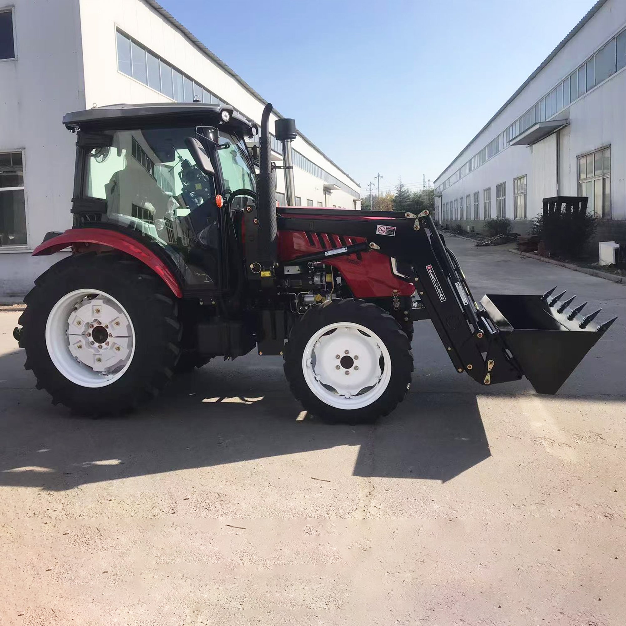 Factory Tractors 120HP Small Tractor 4WD Mini Orchard Four Wheel Farm Tractors