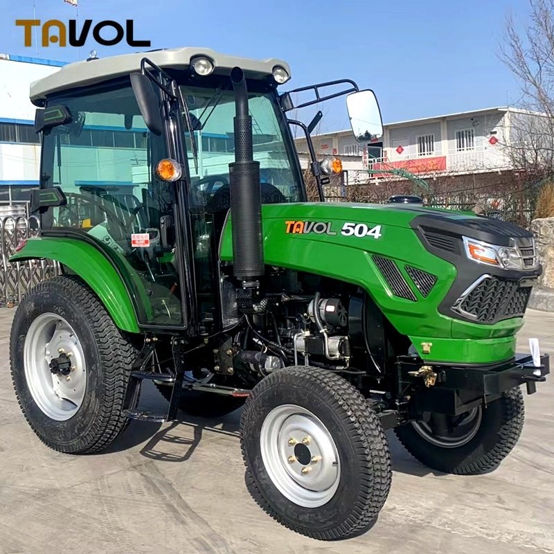 25hp 30hp 45hp 50 HP 4WD Small Farming Tractor With Front Loader Farming Equipment Factory Supply