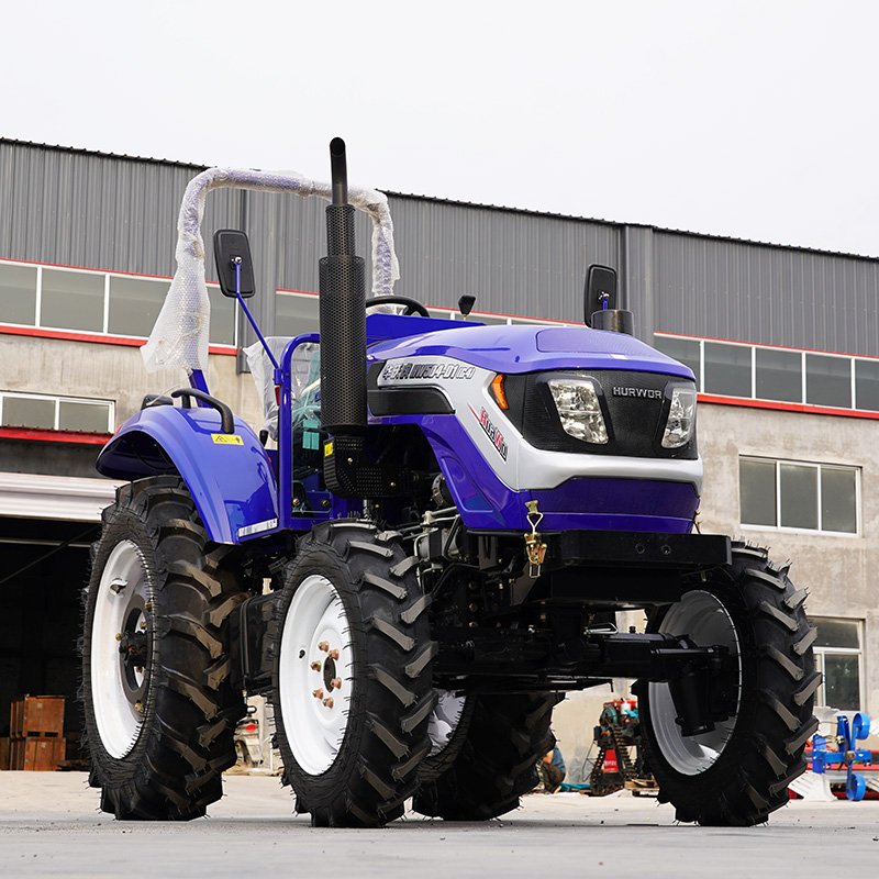 China 70Hp 4Wd 4X4 Small Mini Agricultural Farming Tractors Multi-Purpose Farm Tractor with Implements