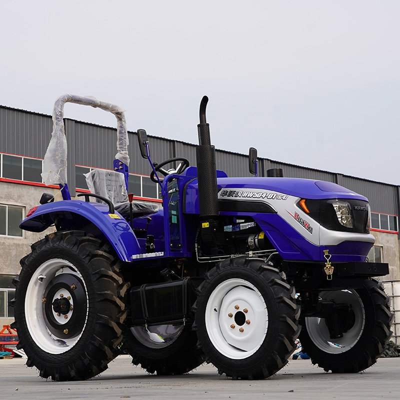 China 70Hp 4Wd 4X4 Small Mini Agricultural Farming Tractors Multi-Purpose Farm Tractor with Implements