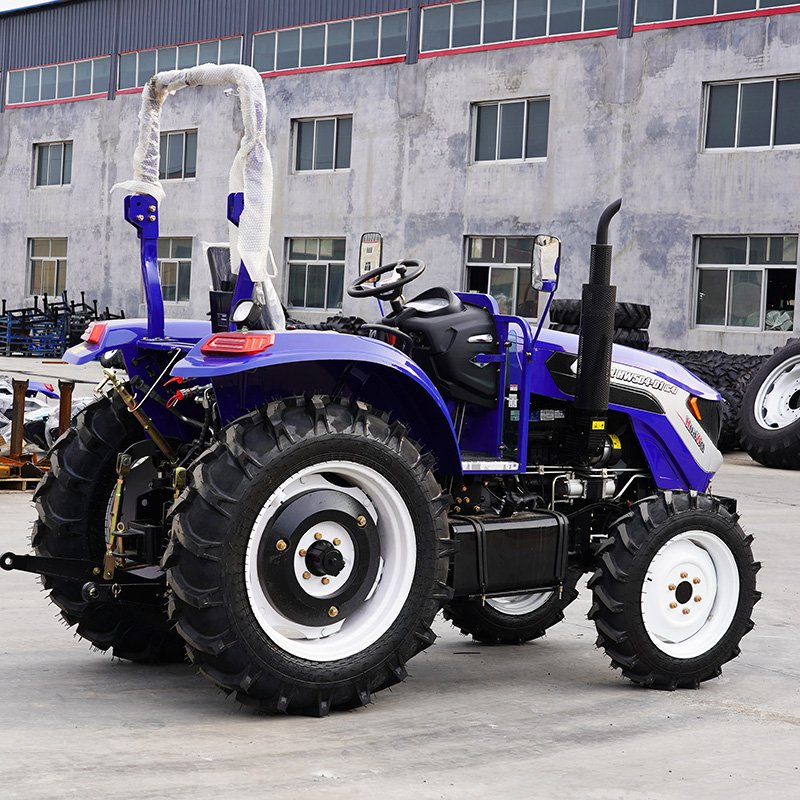 China 70Hp 4Wd 4X4 Small Mini Agricultural Farming Tractors Multi-Purpose Farm Tractor with Implements