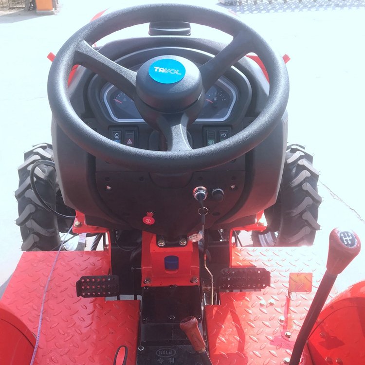 Customizable 4x4 Multipurpose Farm Tractor with PTO Gearbox and Mower Implements 4WD Wheel Core Engine Component