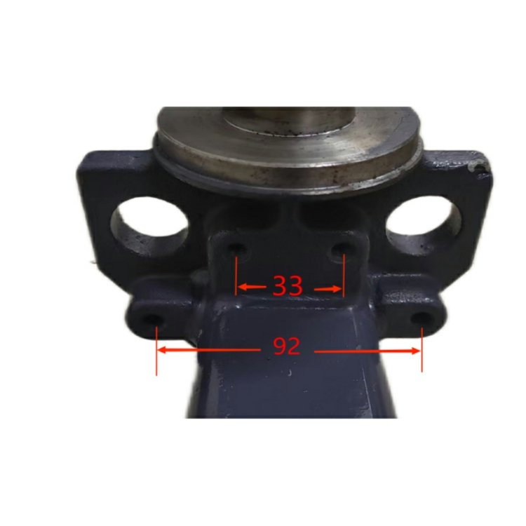 Excellent Quality Harvester Spare Parts Guide Wheel Bracket 5T072-2384-2 for Kubota DC70