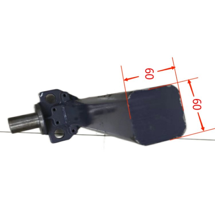 Excellent Quality Harvester Spare Parts Guide Wheel Bracket 5T072-2384-2 for Kubota DC70