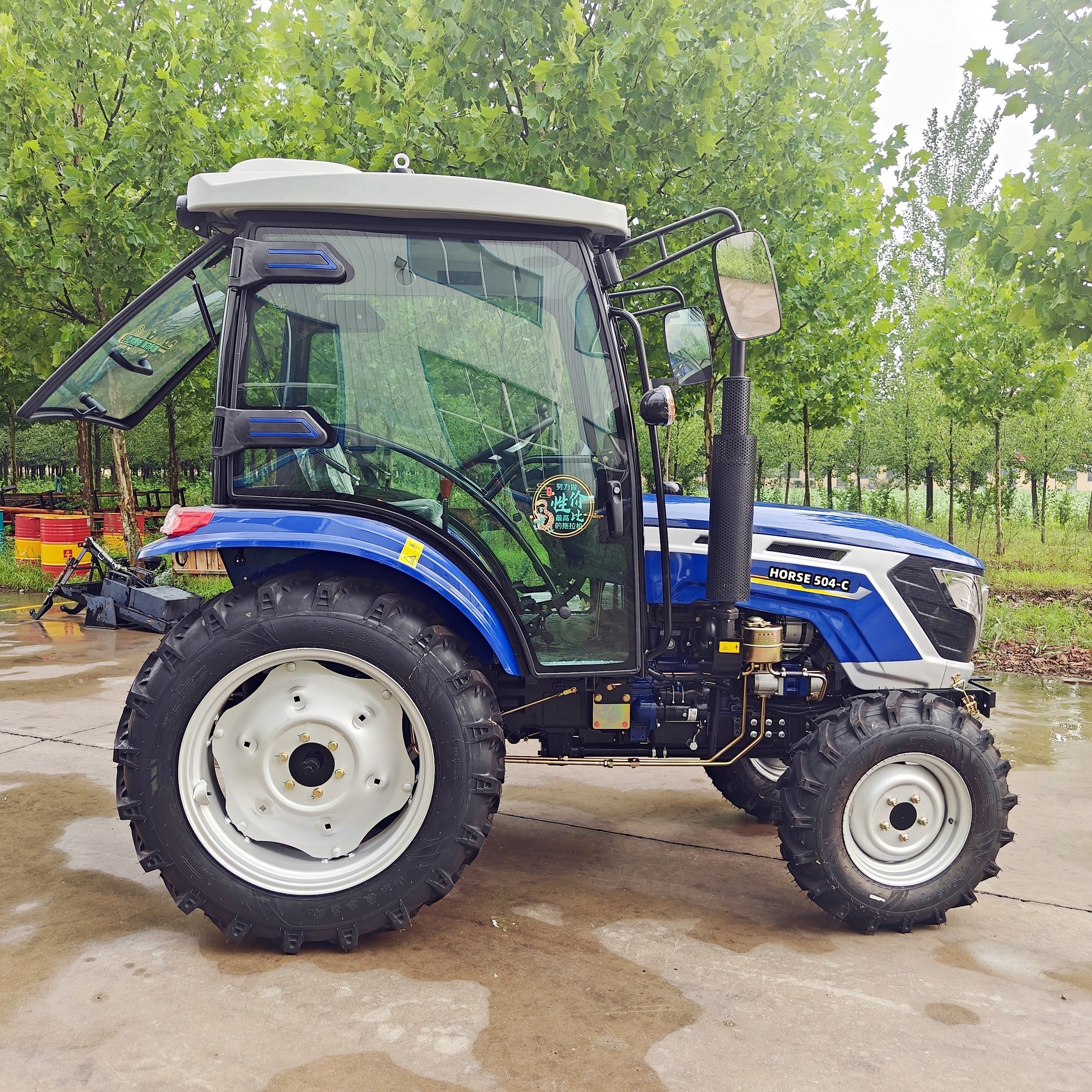 Traktor 4x4 Mini Farm 4wd Compact Tractor Pto Material Weifang Mini Tractor