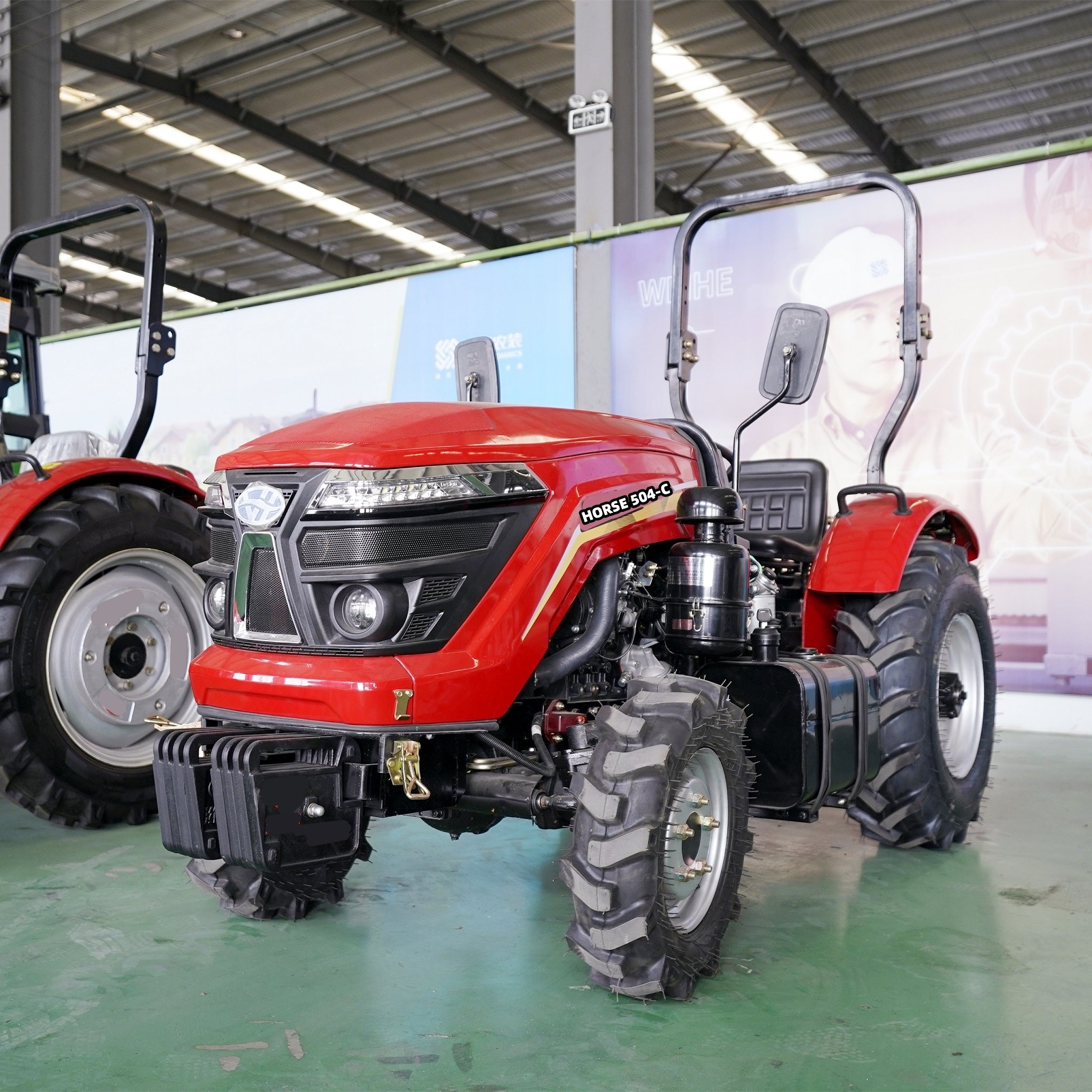 Traktor 4x4 Mini Farm 4wd Compact Tractor Pto Material Weifang Mini Tractor