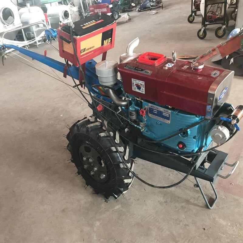 High Quality Micro Walk Behind Tractor Two Wheel Tractor 22hp 2wd Traktor for Sale