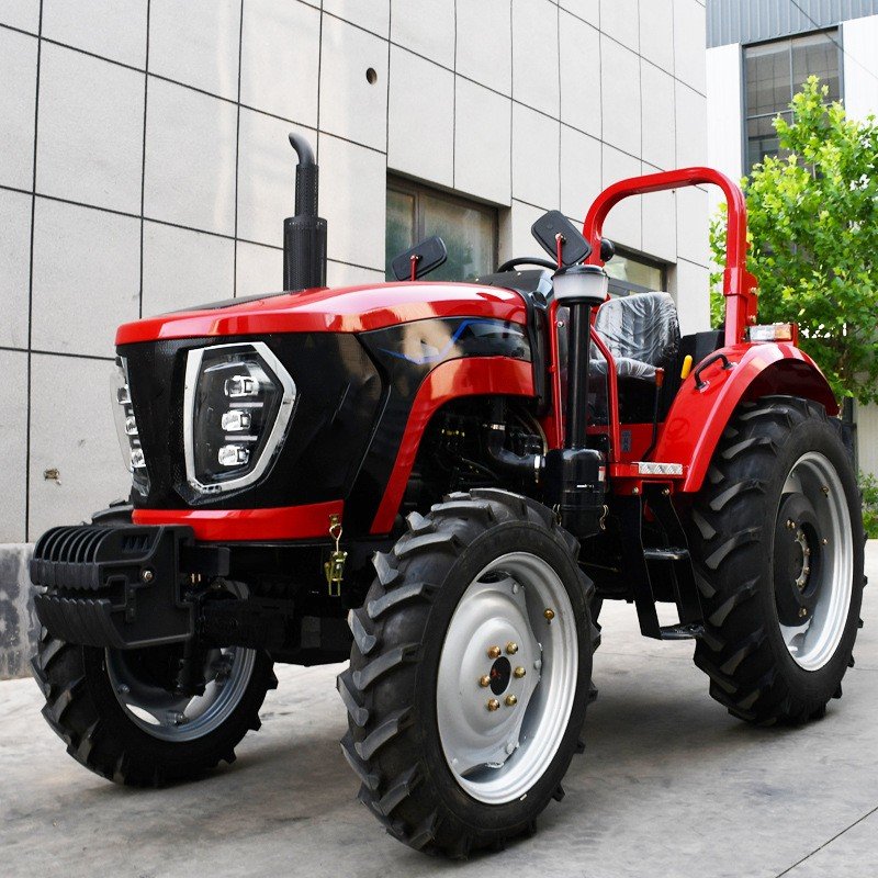 Compact 4WD Four-Wheel Drive Mini Agricultural Tractor New Condition for Small Farms