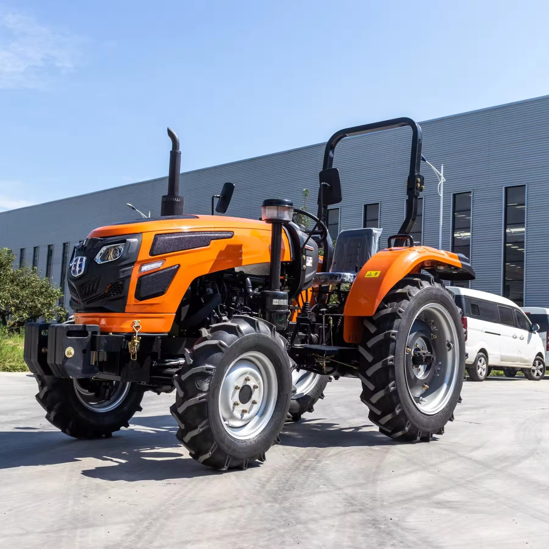 Compact 4WD Four-Wheel Drive Mini Agricultural Tractor New Condition for Small Farms