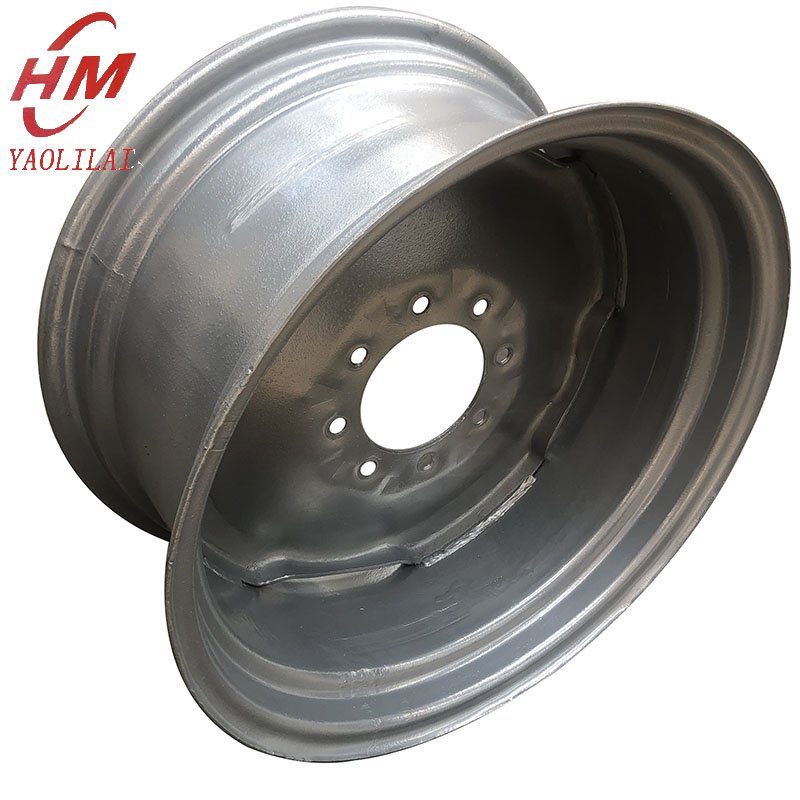 W12x24used Rims for Agricultural Guange Steel Tractors Implement Trailer Wheels Rims Manufacturers Chinafor 14.9-24
