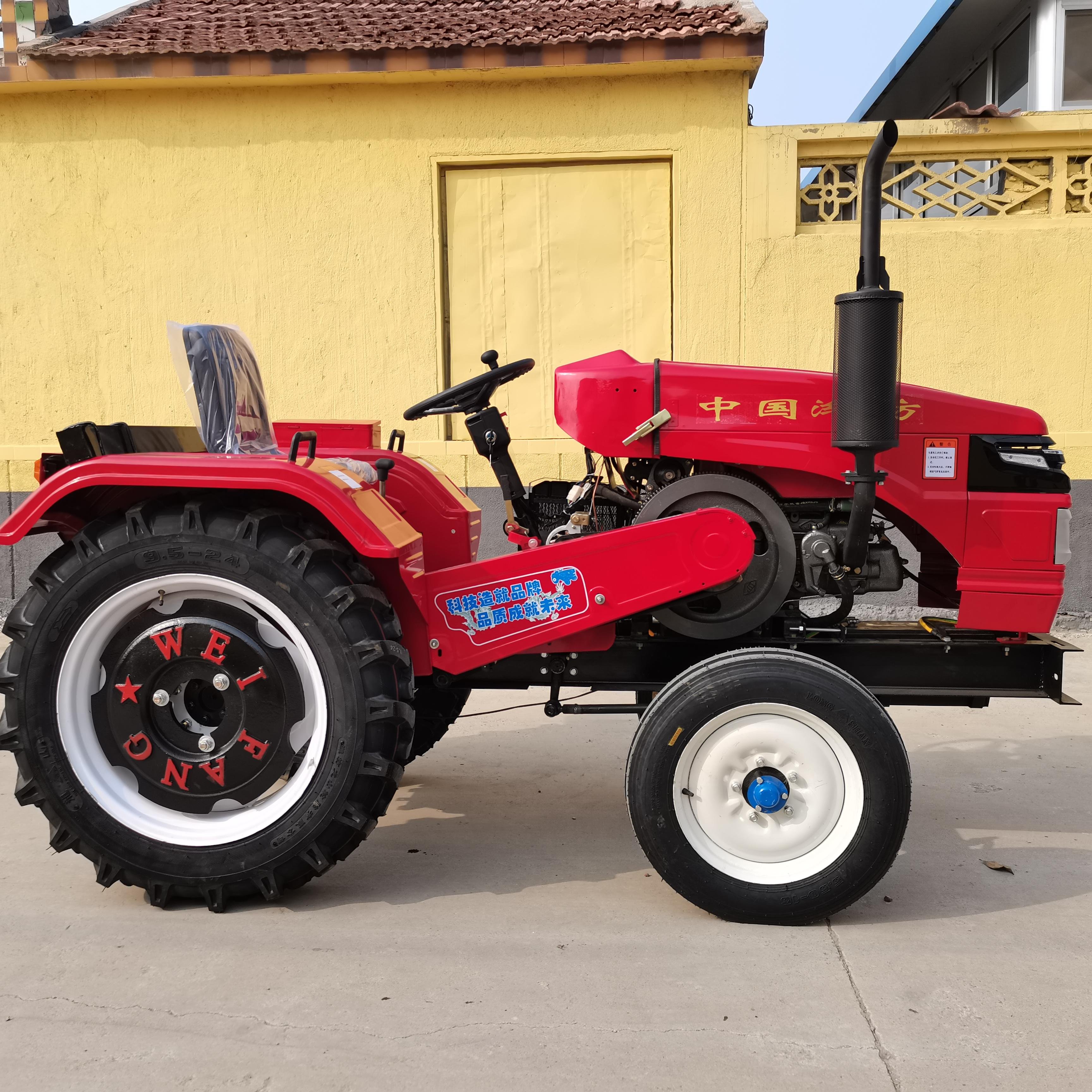 4WD Articulated Tractors with 70HP ~100HP Engine for Retail Industries