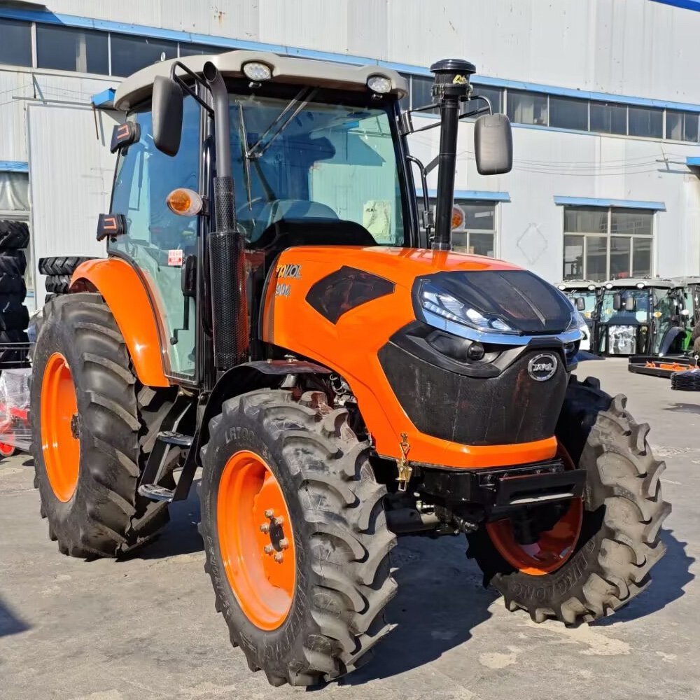 Hot Sale Agriculture Tractor Multifunction 90hp 100hp 110hp Cheap Price Farm 25hp Tractors Working 150 Acres a Day 4wd Tractor
