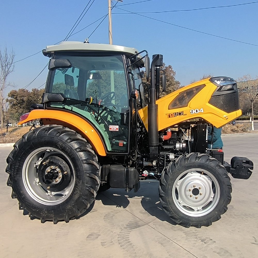 90hp 904 Agricultural Machinery 3 Point Suspension China Price diesel Engine Farm Tractor