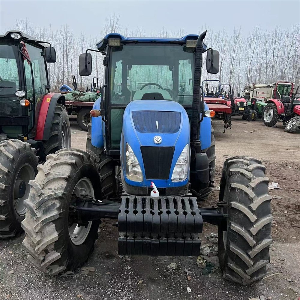 New T1104 Holland 100 Horse Power Good Quality and Operating Farm Second Hand Tractors