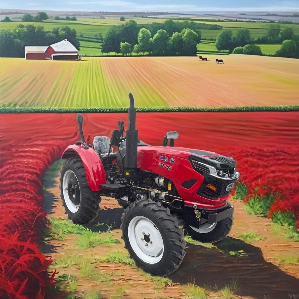 Falath Multifunction Agricolas 4wd Farmer Tractores Garden Mini 4x4 50HP 4 Drive Machine diesel Agricultural Farm Tractor
