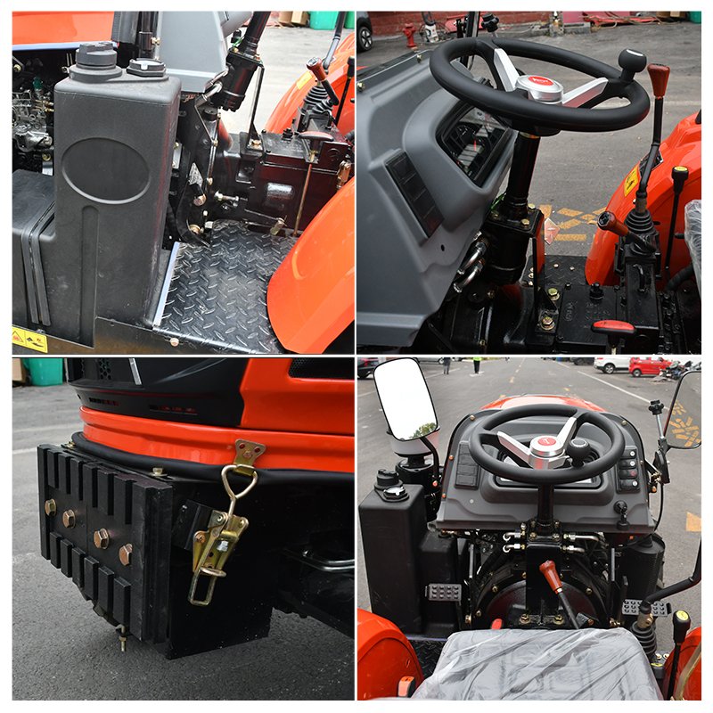 Mini Tractor 25hp/30hp/35hp/40hp/50-260hp Farming Machinery Ploughing Equipment Agriculture Used Tractors