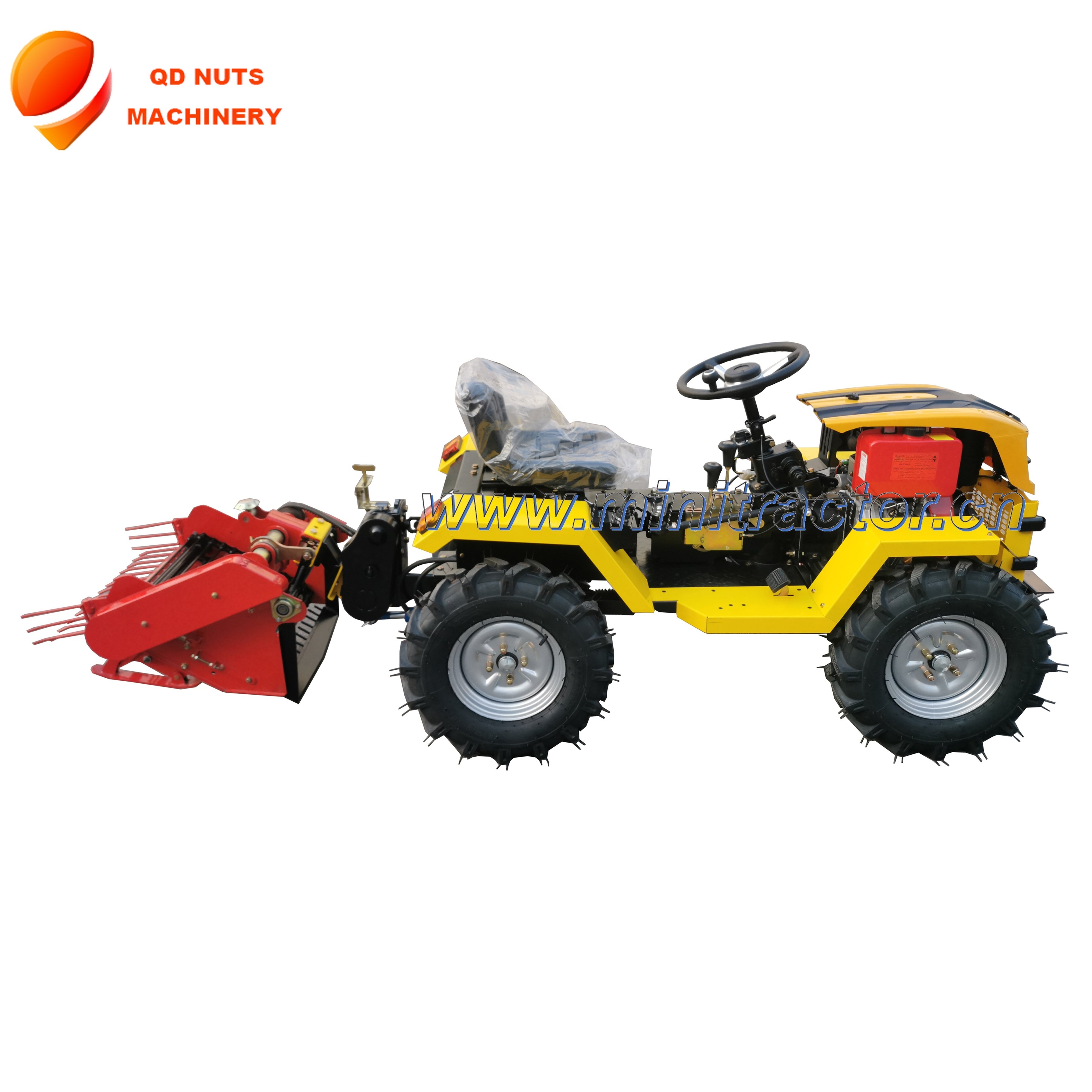 New Tractor 18HP 4WD Wheel Farm Orchard Compact Tractor Agricultural Machinery