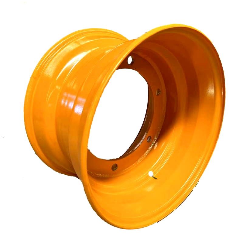 Steel Rims Wheels 9.75X16.5 Fit for Agricultural Implement Tractor of 16 Inch Car White Sliver Color Material Origin Hole Place