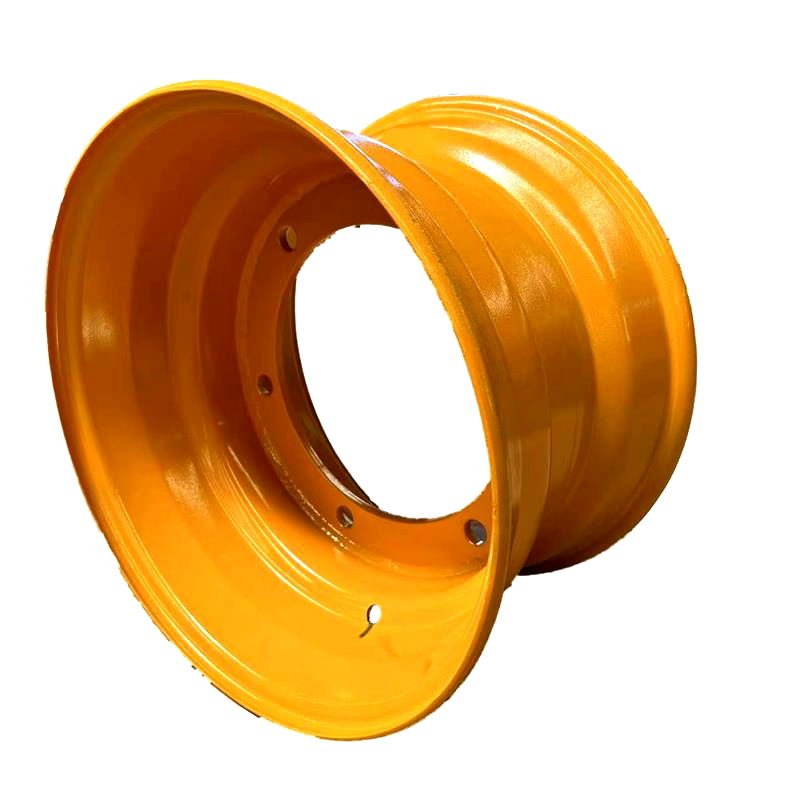 Steel Rims Wheels 9.75X16.5 Fit for Agricultural Implement Tractor of 16 Inch Car White Sliver Color Material Origin Hole Place
