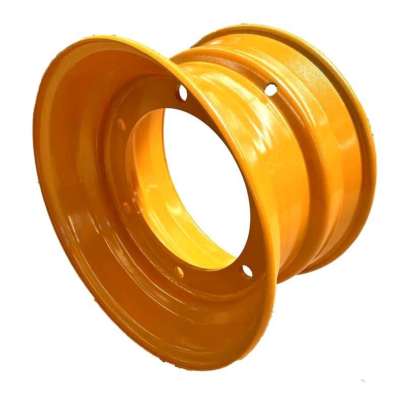 Steel Rims Wheels 9.75X16.5 Fit for Agricultural Implement Tractor of 16 Inch Car White Sliver Color Material Origin Hole Place