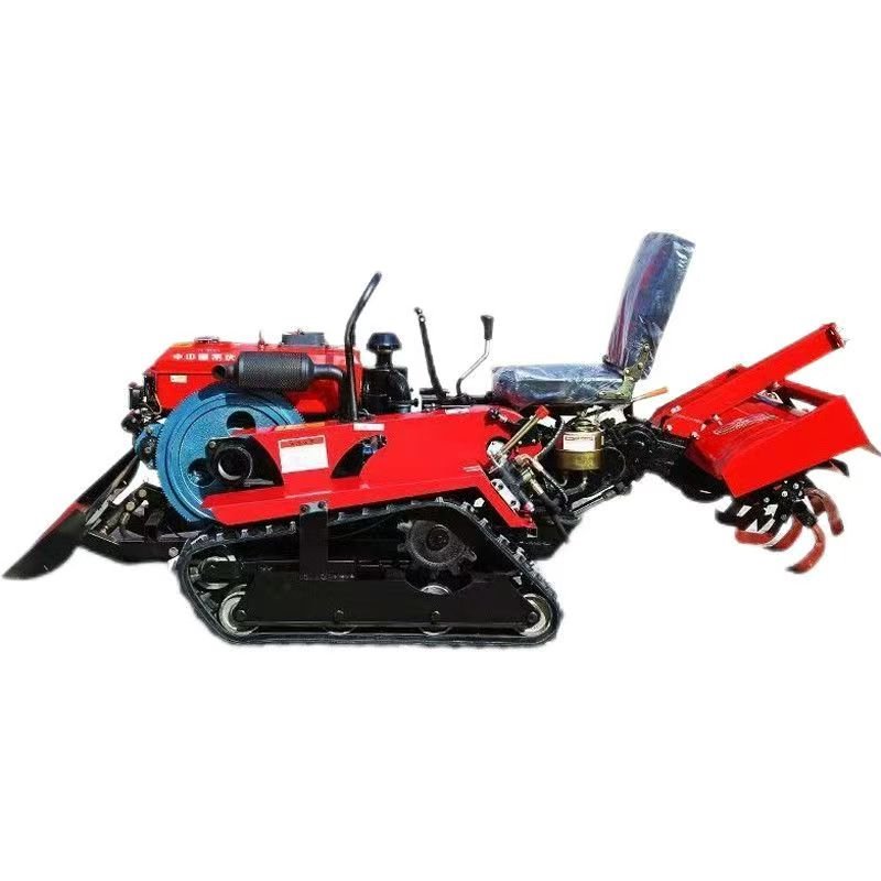 Mini 25hp Diesel Power Tiller Cultivator Discount Price Agricultural Farming Machine Crawler Tractor with Wheels