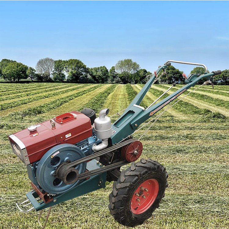 2 Wheel Power Tiller Walking Tractor Potato Harvester Hand-Push Walking Tractor Cultivators With Steering Wheel