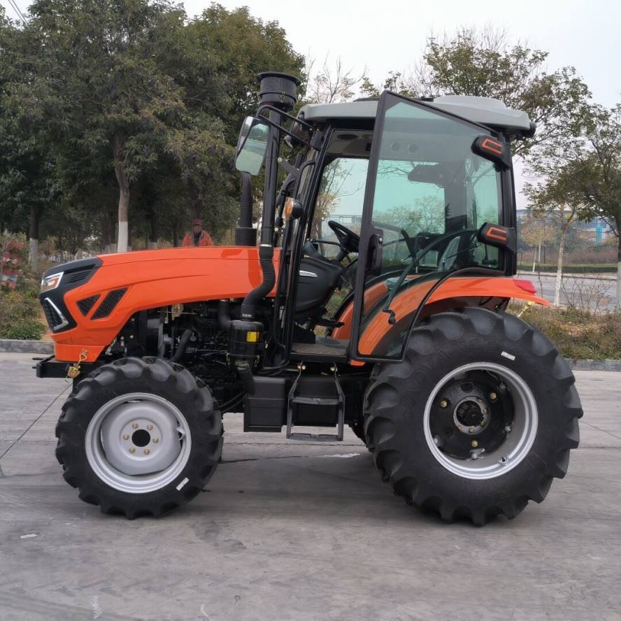 Tavol CE Certification Tractors Radial Tires AC Cabin 4WD Tractor 70HP Tractors for Agriculture Customized