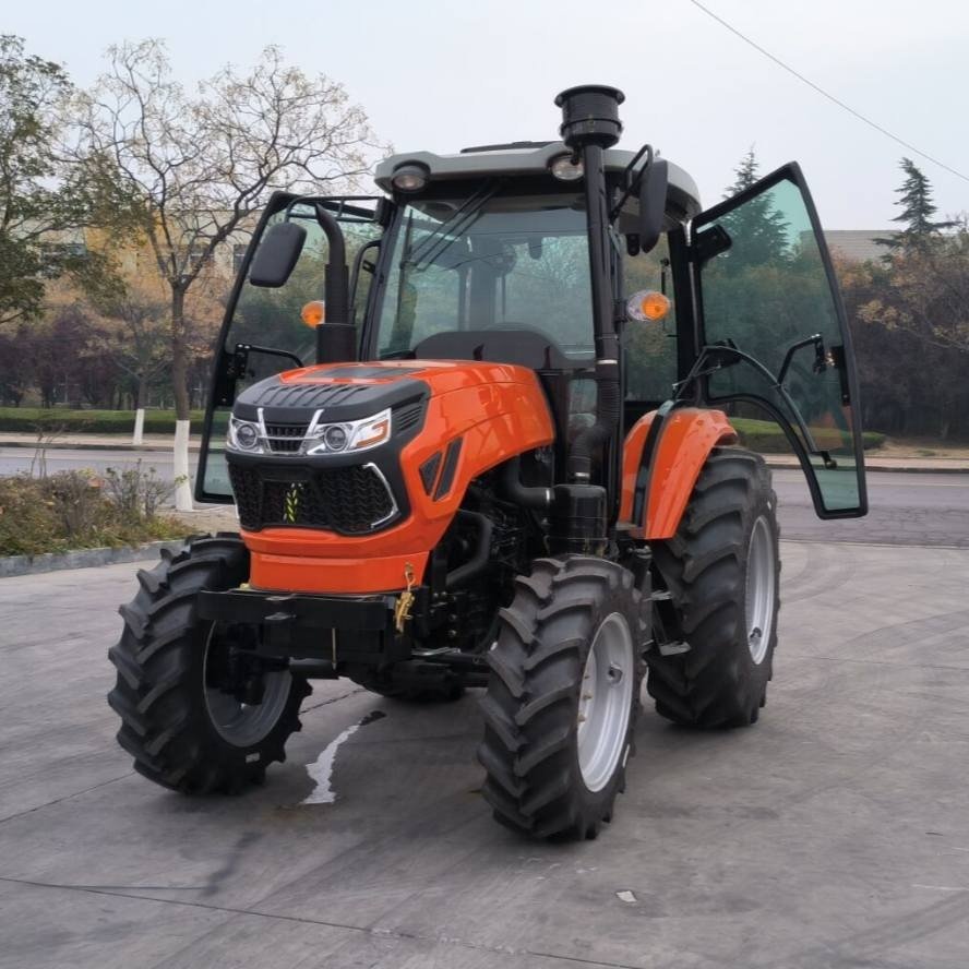 Tavol CE Certification Tractors Radial Tires AC Cabin 4WD Tractor 70HP Tractors for Agriculture Customized