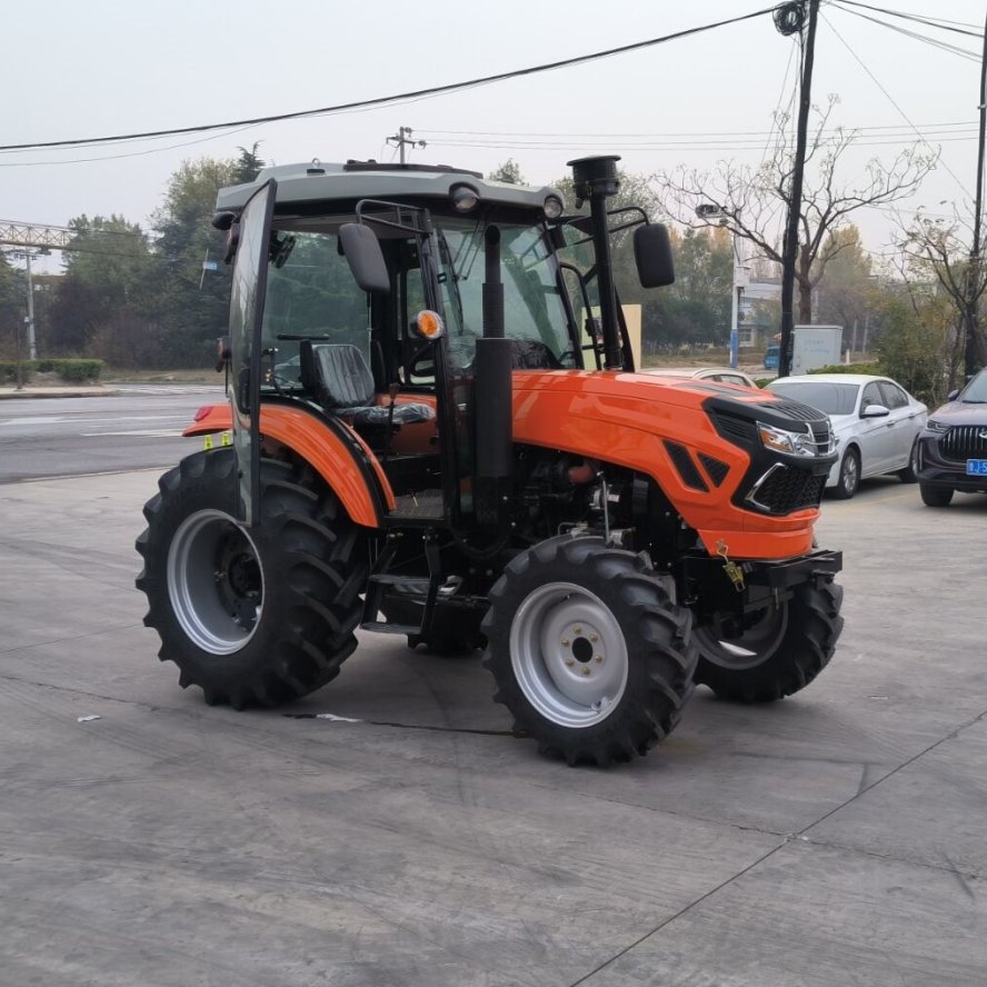 Tavol CE Certification Tractors Radial Tires AC Cabin 4WD Tractor 70HP Tractors for Agriculture Customized