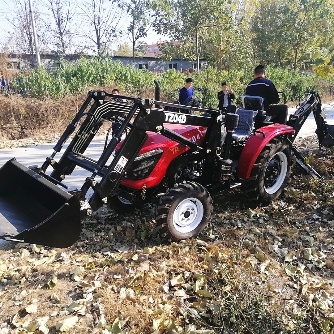 TAVOL Agriculture Equipment Traktor 4wd 50hp Farm Wheel Agri Tractor for Sale Made in China